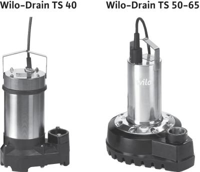 Wilo huishoudelijke afvalwater pompen